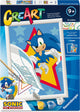 Ravensburger – creart: speedy sonic – schilderen op nummer