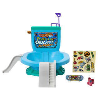 Afbeelding laden in galerijviewer, Hot wheels skate flushin skate bowl
