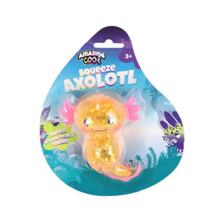 Afbeelding laden in galerijviewer, Amazing cool squeeze axolotl assorti | 4 stuks
