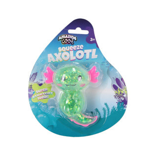 Afbeelding laden in galerijviewer, Amazing cool squeeze axolotl assorti | 4 stuks
