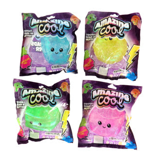 Amazing cool suiker squishy glitter 4 assorti | 6 stuks