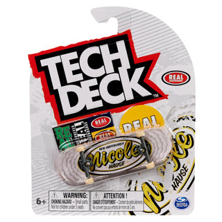 Tech deck - vingerskateboards van 96 mm met authentieke ontwerpen - stijlen kunnen verschillen