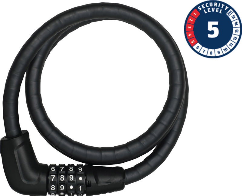 Afbeelding laden in galerijviewer, Abus tresorflex 6615c 120 15 scll spiral cable lock
