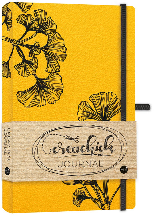 Creachick bullet journal geel