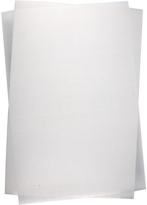 Creotime krimpfolie, 20x30 cm, mat transparant, 10 vel, 1 doos
