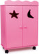 Small foot - houten poppen kledingkast roze