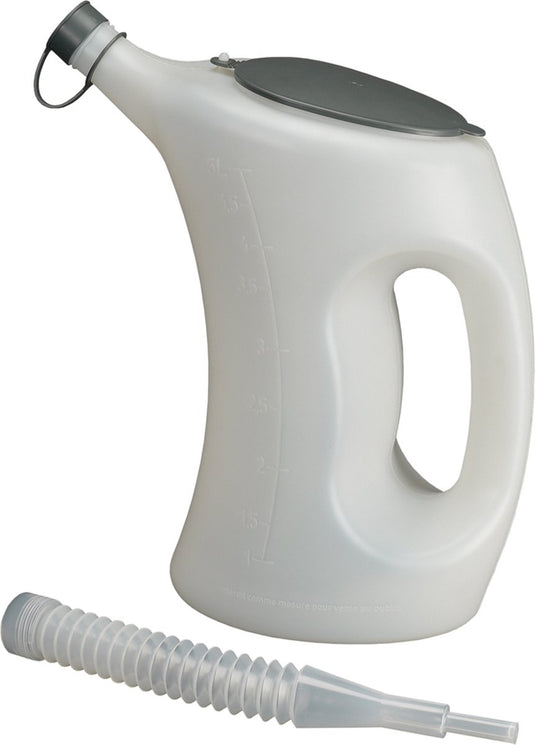 Pressol schenkkan 5l met deksel dop en flex tuit