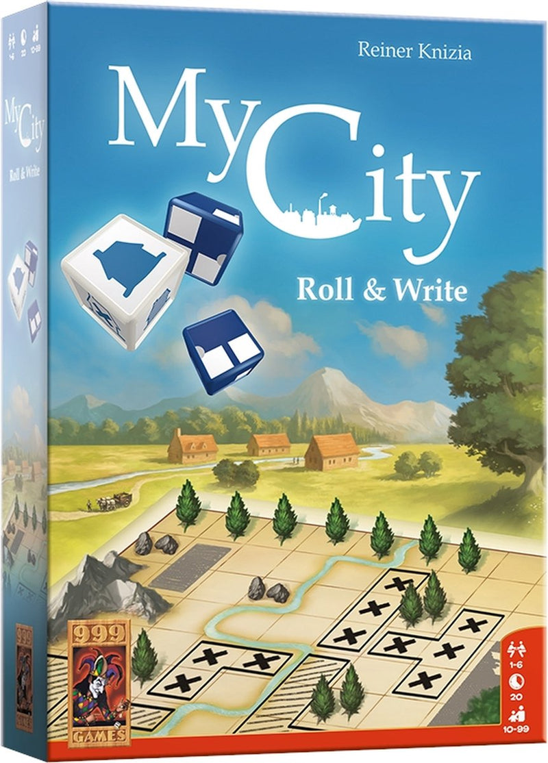 Afbeelding laden in galerijviewer, 999games 999 games my city roll write dobbelspel
