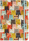 Peter pauper compacte notitieboek - cats - met elastieksluiting - 13x18 cm