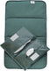 Kipkep napper verschoonset - calming green - verschoonmatje en luier etuitje - groen - gerecyclede materialen - wasbaar - baby
