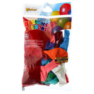 Afbeelding laden in galerijviewer, Globos ballon multi kleuren 50 stuks
