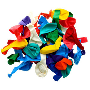 Globos ballon multi kleuren 50 stuks