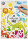 Creative craft group tekenblok a4 blanco, 60 vellen