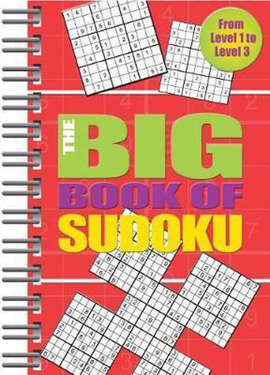 Parragon big book of sudoku