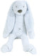 Happy horse konijn richie knuffel 38cm - blauw - baby knuffel