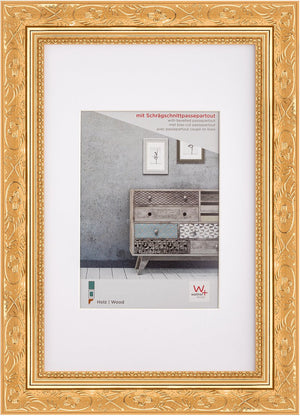 Walther barock - houten lijst - fotoformaat 30x40 cm - goud