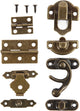Creativ company creotime mini-beslag antiek goud 15 sets