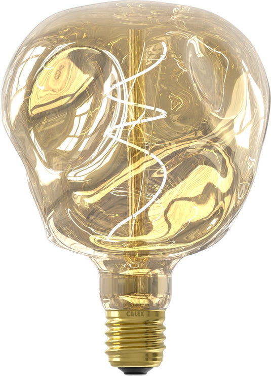 Calex organic neo champagne - e27 led lamp - filament lichtbron dimbaar - 4w - warm wit licht