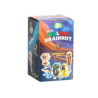 Afbeelding laden in galerijviewer, Italian brainrot 3d sleutelh. blindb. 4cm 12 asst | 24 stuks
