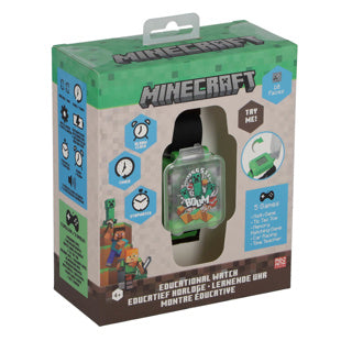 Afbeelding laden in galerijviewer, Accutime minecraft horloge speel en leer
