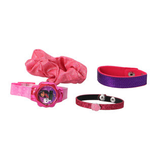 Afbeelding laden in galerijviewer, Accutime - lcd gabby's dollhouse horloge met accessoires
