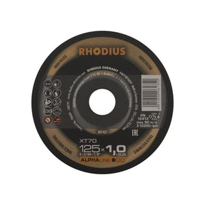 Rhodius doorslijpschijf xt70 125mm alphaline 10 stuks