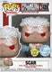 Funko pop animation: fullmetal alchemist: brotherhood - scar (glow in the dark) pop #1486