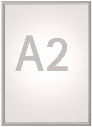 Maul standard klapbare wissellijst - a2 - zilver - aluminium - 1 stuk - 1.2 x 62.5 x 45 cm -