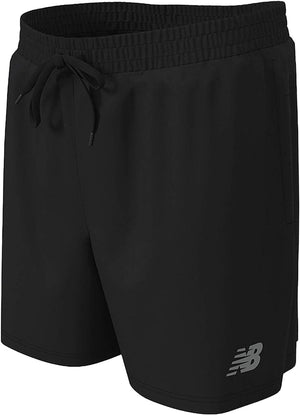New balance sport essential short 5 heren sportbroek - black l