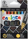 Carioca metallic wasco's - 8 stuks in een kartonnen doos