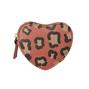 No brand portemonnee wildlife leopard print | 4 stuks