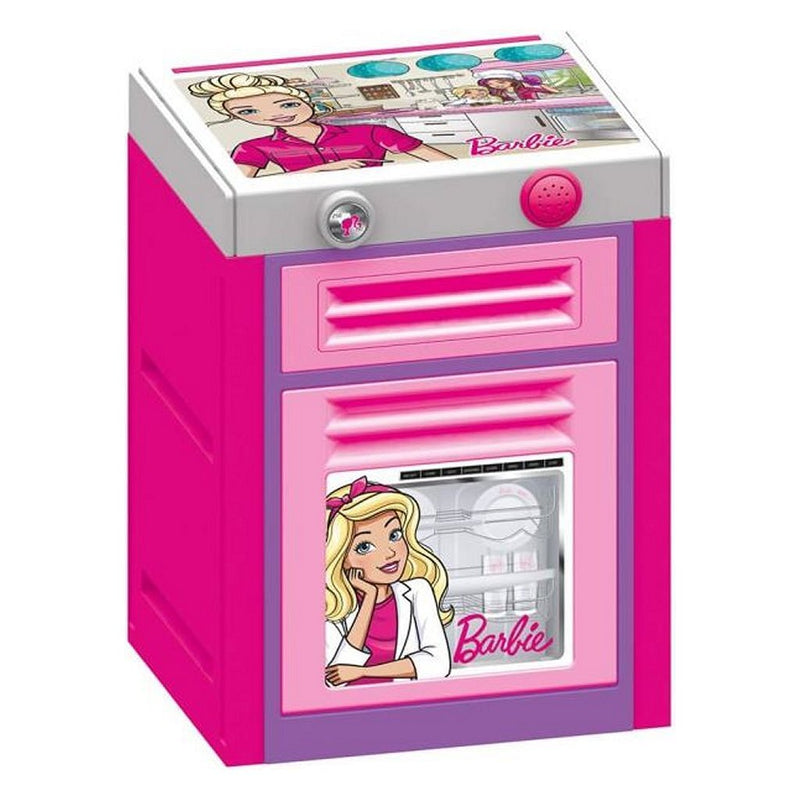 Afbeelding laden in galerijviewer, Dolu barbie vaatwasser + geluid roze

