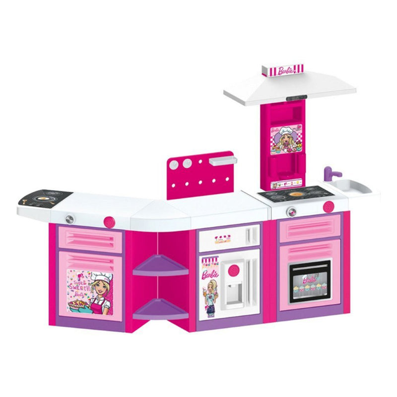 Afbeelding laden in galerijviewer, Dolu barbie speelkeuken + geluid roze
