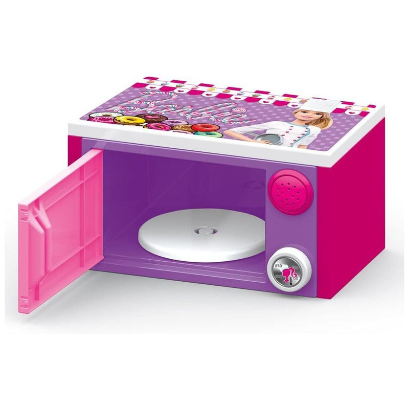 Afbeelding laden in galerijviewer, Dolu barbie magnetron + geluid roze paars
