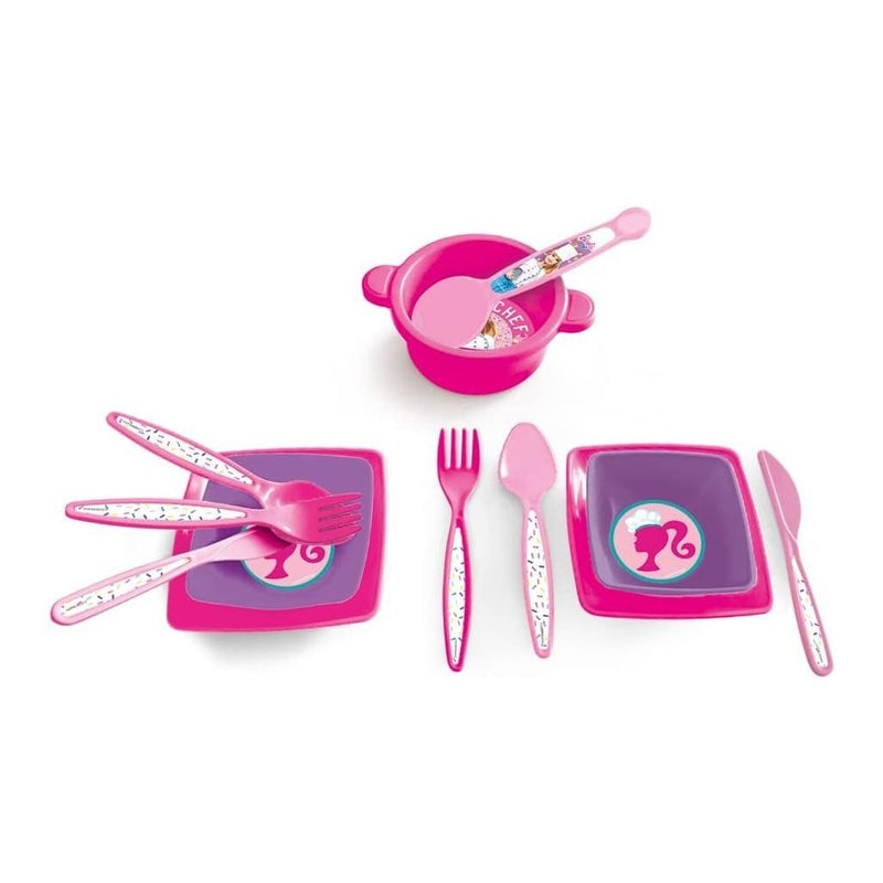 Afbeelding laden in galerijviewer, Dolu barbie magnetron + geluid roze paars
