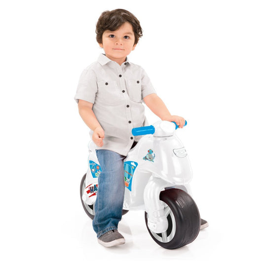 Dolu fisher price loopmotor wit blauw rood