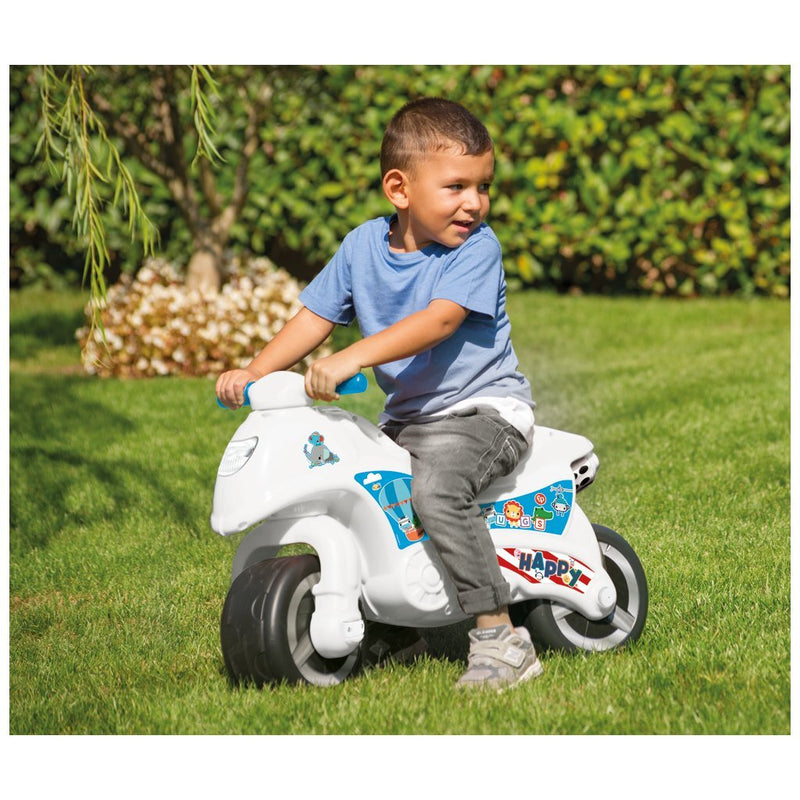 Afbeelding laden in galerijviewer, Dolu fisher price loopmotor wit blauw rood
