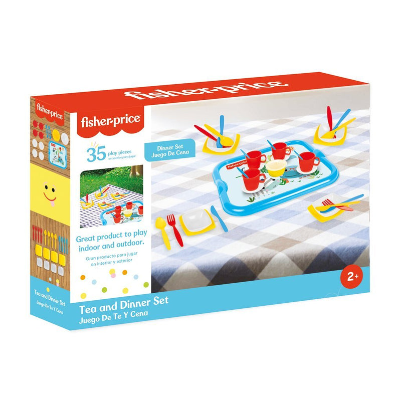 Afbeelding laden in galerijviewer, Dolu fisher price servies speelset
