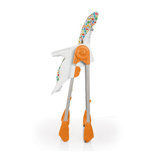 Dolu fisher price deluxe kinderstoel 105x57x87 cm wit oranje