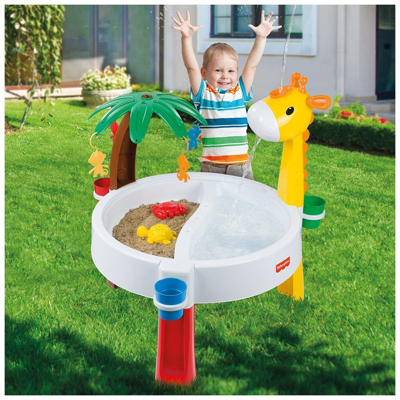 Afbeelding laden in galerijviewer, Dolu fisher price zand-watertafel + accessoires

