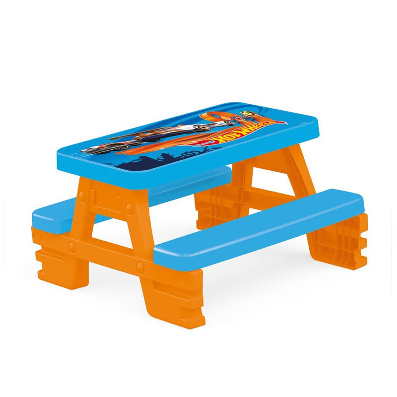 Afbeelding laden in galerijviewer, Dolu hot wheels picknicktafel blauw oranje
