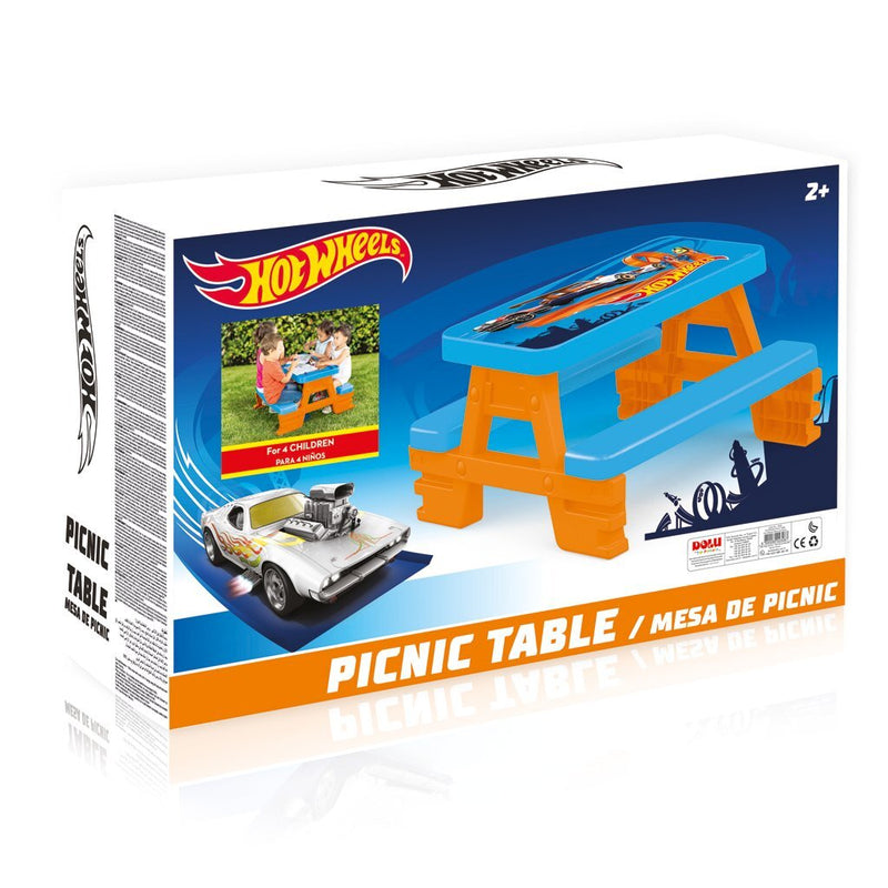 Afbeelding laden in galerijviewer, Dolu hot wheels picknicktafel blauw oranje

