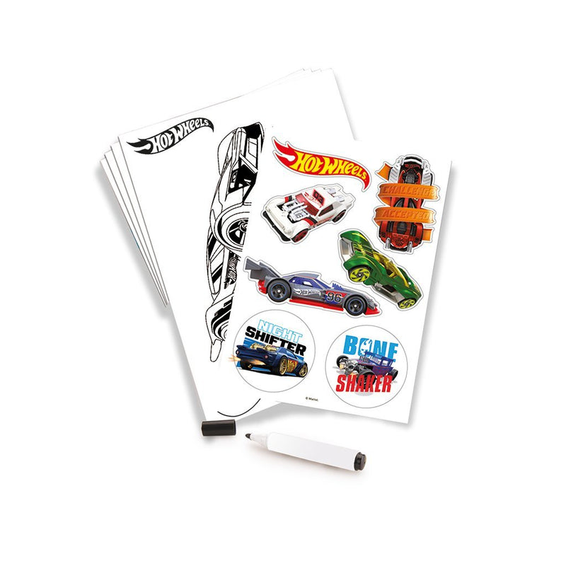 Afbeelding laden in galerijviewer, Dolu hot wheels tekenbord blauw oranje
