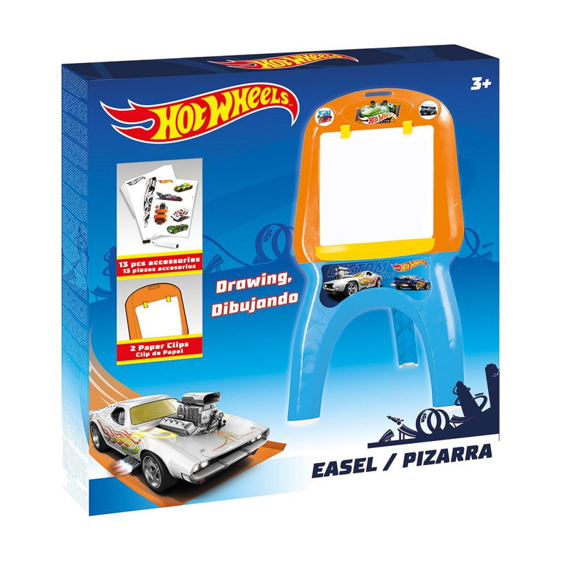 Afbeelding laden in galerijviewer, Dolu hot wheels tekenbord blauw oranje
