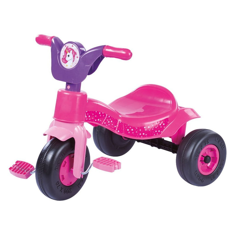 Afbeelding laden in galerijviewer, Dolu eenhoorn trike driewieler roze 42x60x49 cm
