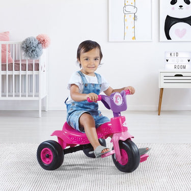 Dolu eenhoorn trike driewieler roze 42x60x49 cm