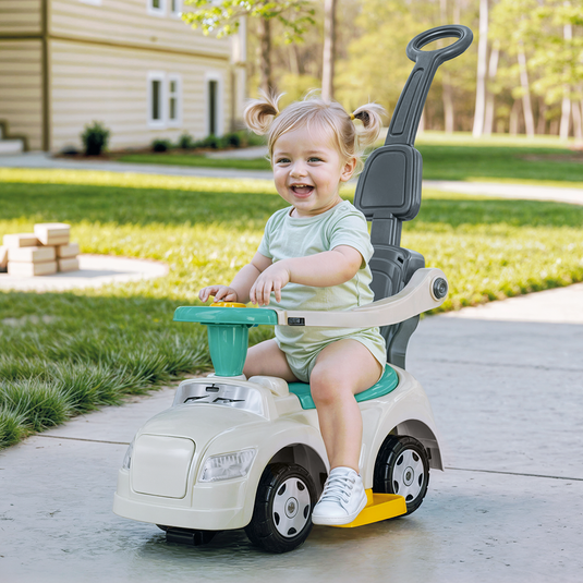 Dolu step car 4in1 meegroei loopauto met schommelstoel