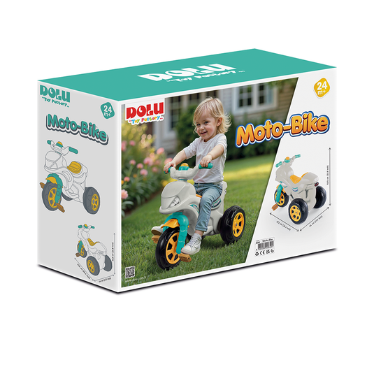 Dolu moto bike tricycle 3in1 driewieler loopfiets