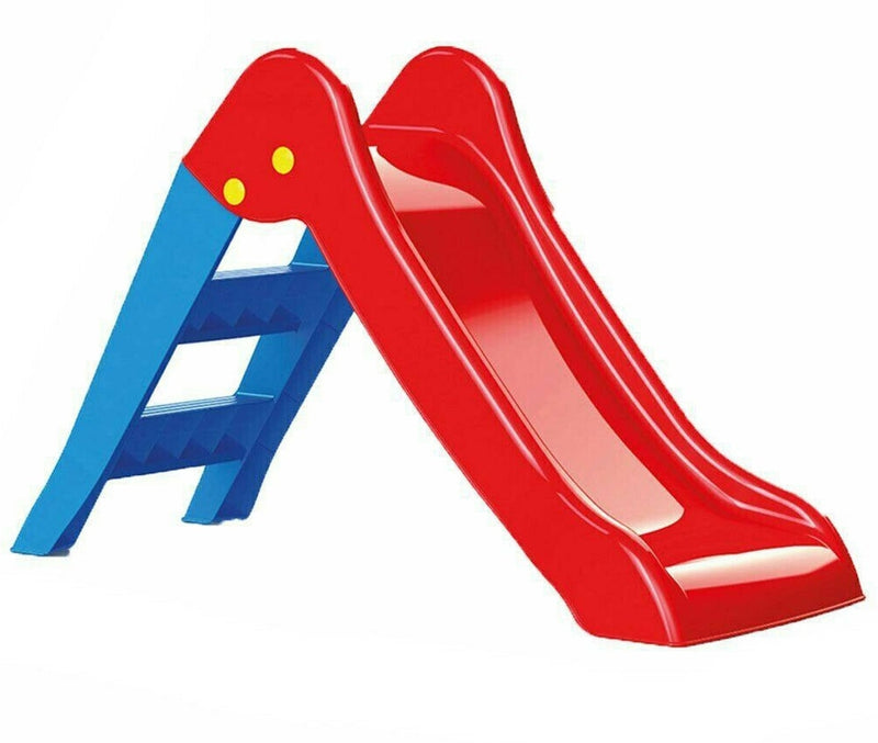 Afbeelding laden in galerijviewer, Dolu glijbaan 70x111x47cm blauw rood
