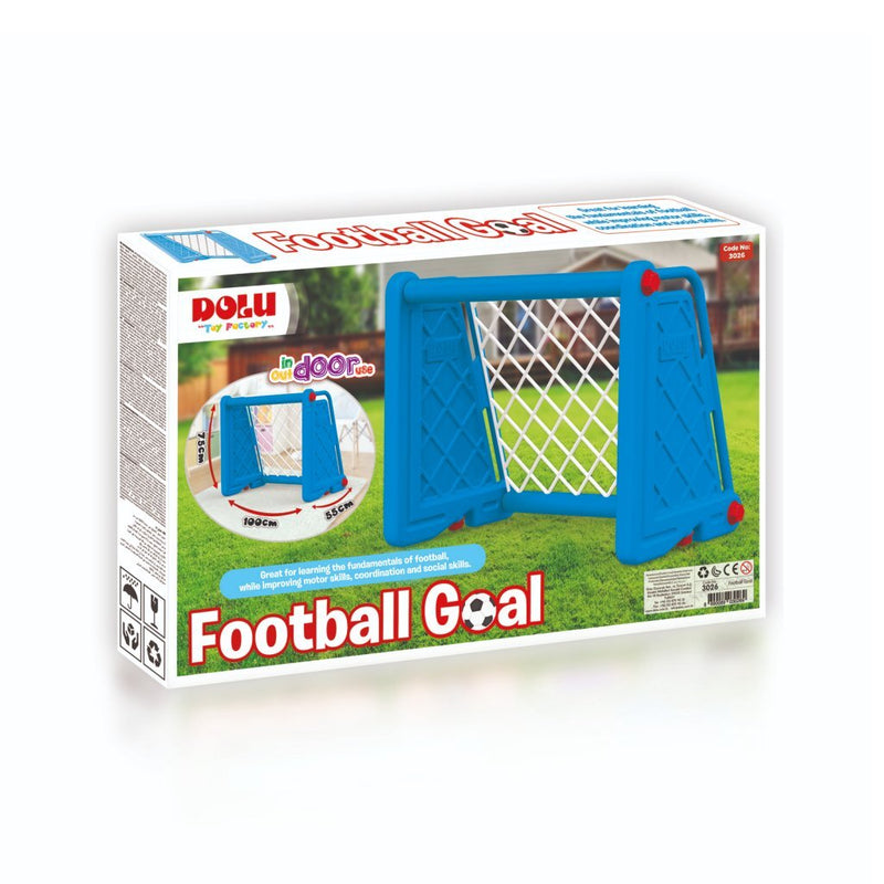 Afbeelding laden in galerijviewer, Dolu voetbal goal 100x75x55 cm blauw
